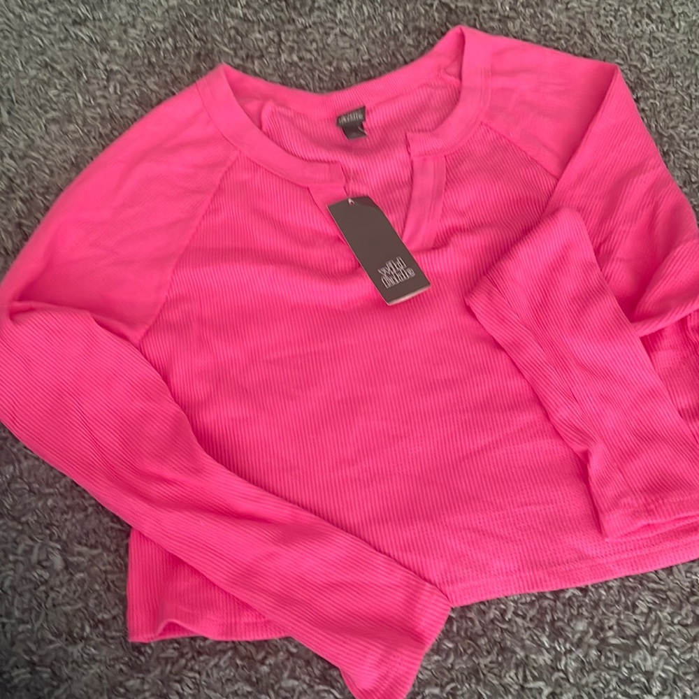 Long sleeve Crop Top